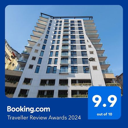 Brand New Luxury 1 Bed 2 Bath Apartment - Spa & Pool Gibraltar Luaran gambar